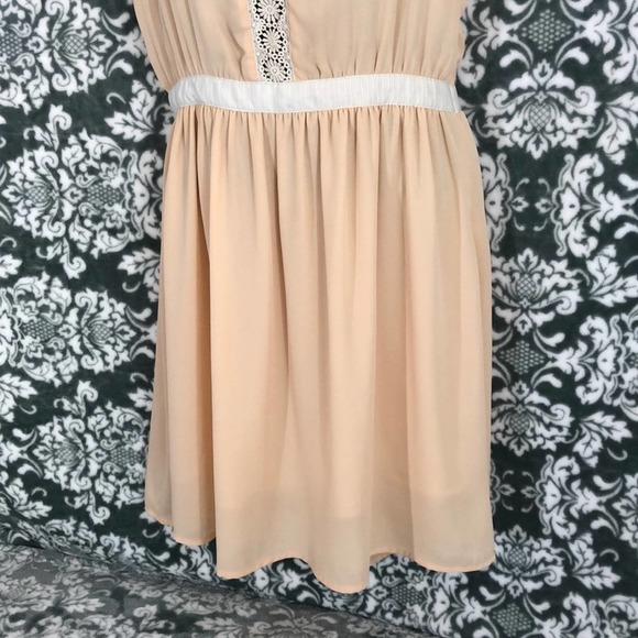 Crochet Peach Sundress by Very J Size M - Picture 14 of 15